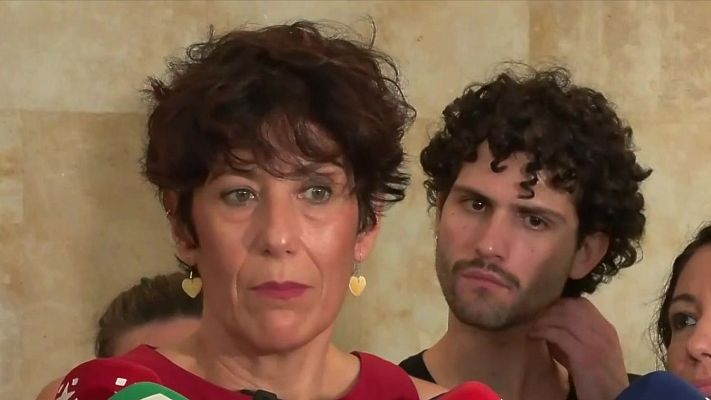 Informativo 24h - Elma Saiz sobre el traslado de menores: "Hemos tenido que retirar una pancarta nazi que pedía su expulsión"