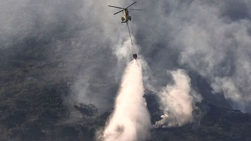 España arde en plena ola de calor