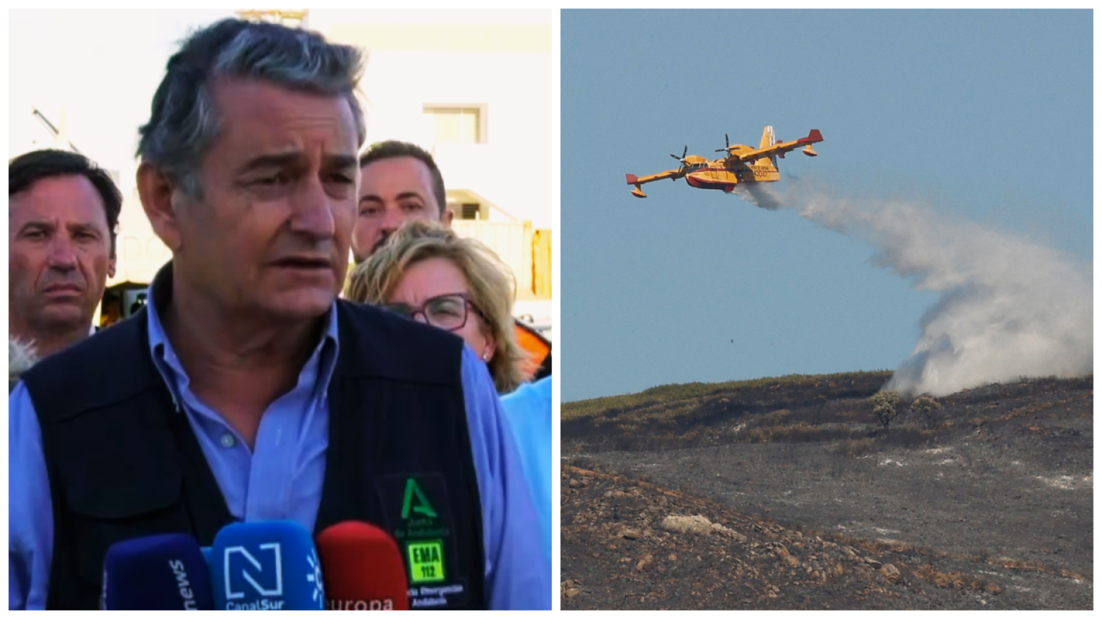 Incendio en Tarifa: los evacuados podrían volver a sus casas - La tarde en 24h | Ver