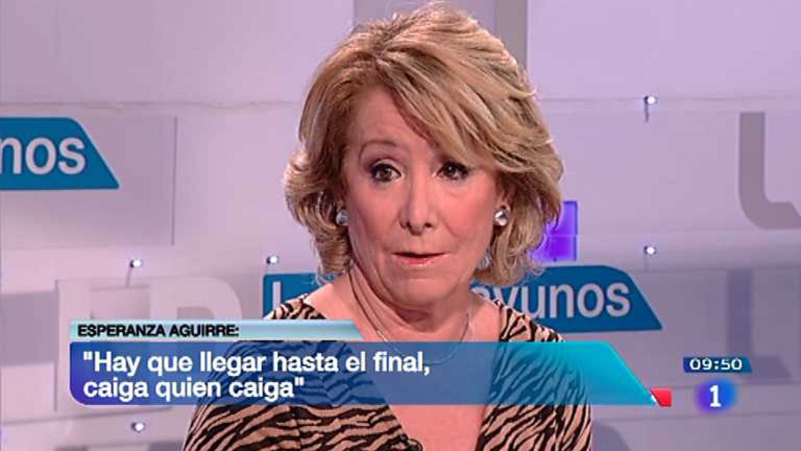 Los desayunos de TVE - Esperanza Aguirre, expresidenta de la Comunidad de Madrid y presidenta del PP de Madrid - Ver ahora