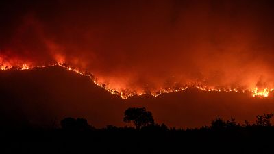 Omar Queipo, jefe Subgrupo t�ctico UME en Ourense, apunta una ?calma tensa? para la jornada de extinci�n de este mi�rcoles - La hora de La 1 | Ver