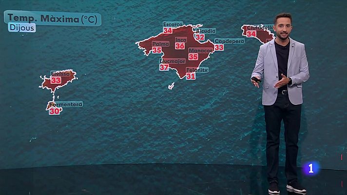 Informatiu Balear - El temps a les Illes Balears - 13/08/25