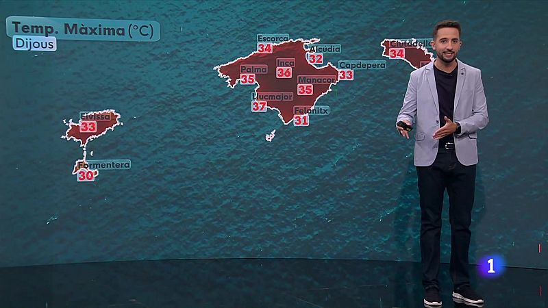 El temps a les Illes Balears - 13/08/25 | Ver
