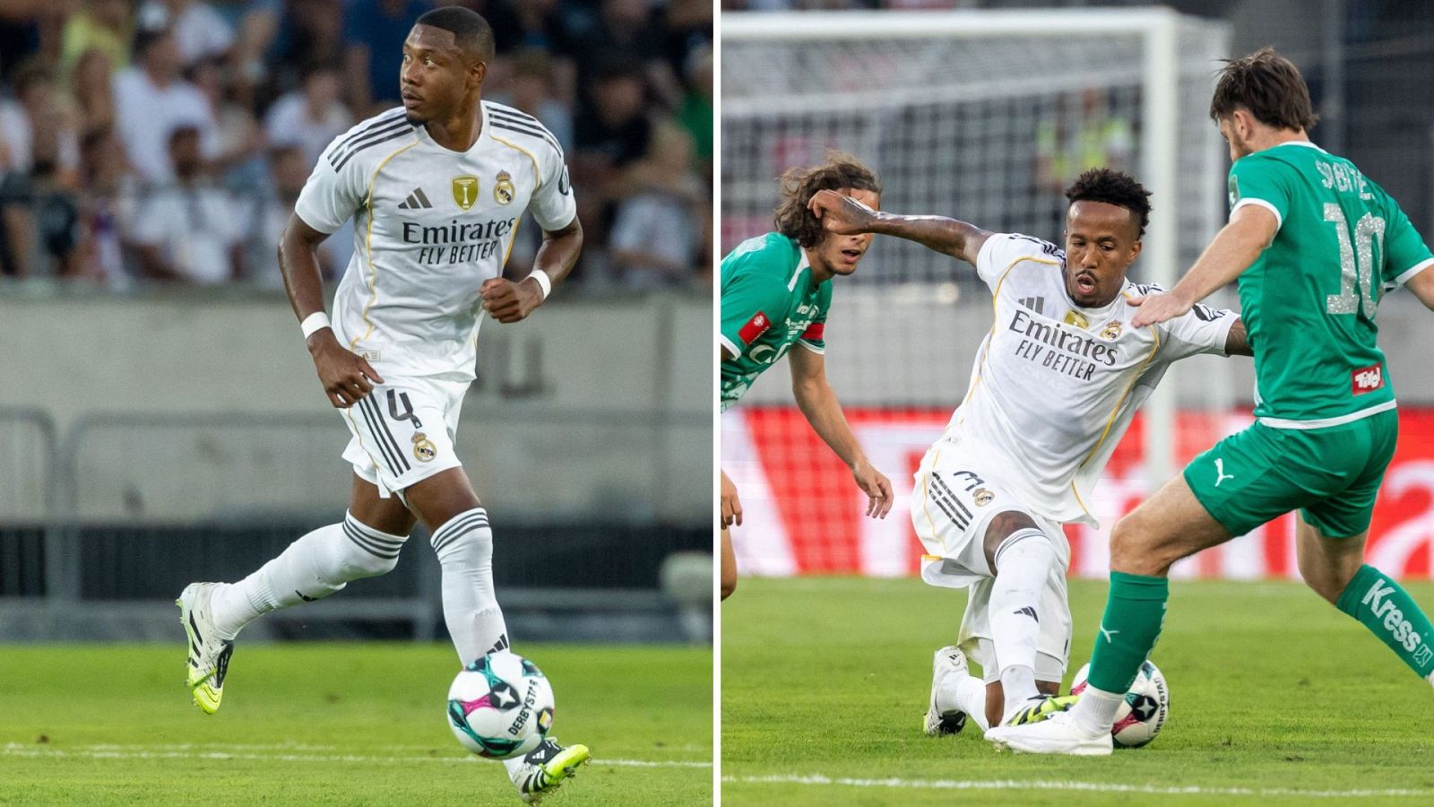 Alaba y Militao, contentos de volver a jugar con el Madrid - Los Deportes de La1 | Ver