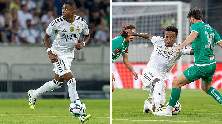 Los Deportes de La1 - Alaba y Militao, contentos de volver a jugar en la pretemporada del Real Madrid