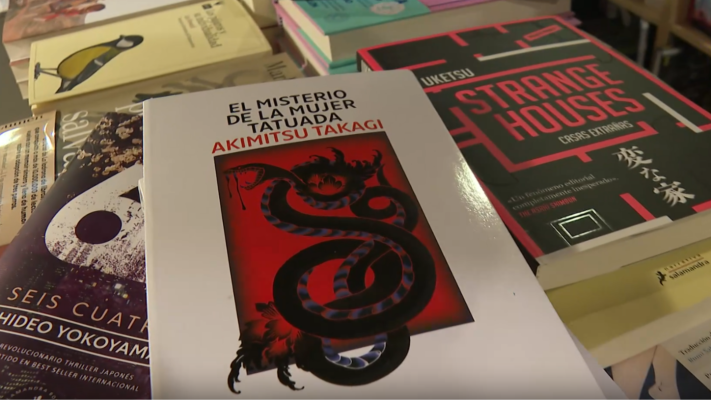 Telediario 2 - La novela negra japonesa triunfa en España por sus tramas de acción y suspense