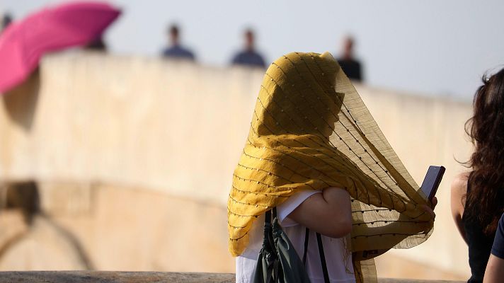Telediario 2 - España sufre una ola de calor histórica y sin precedentes en lo que llevamos de mes de agosto