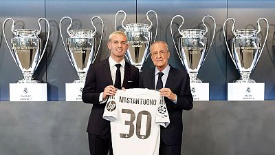 Mastantuono, presentado con el Real Madrid: "Se cumple mi sueo como futbolista y como persona"