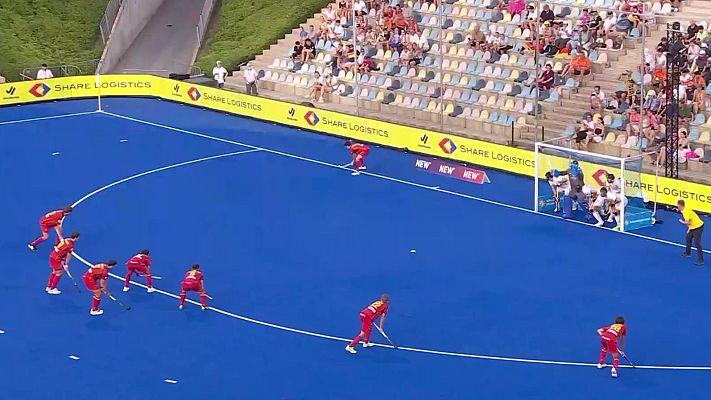Hockey hierba y sala - Campeonato de Europa Masculino. 2ª Semifinal: Alemania - España