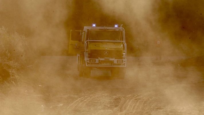 Telediario 1 - El incendio en Zamora es el más extenso jamás registrado en España