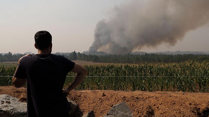 Telediario 1 - Sanciones de hasta 30.000 euros por incumplir las órdenes de evacuación