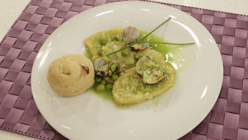 Saber cocinar - Patatas con almejas en salsa verde