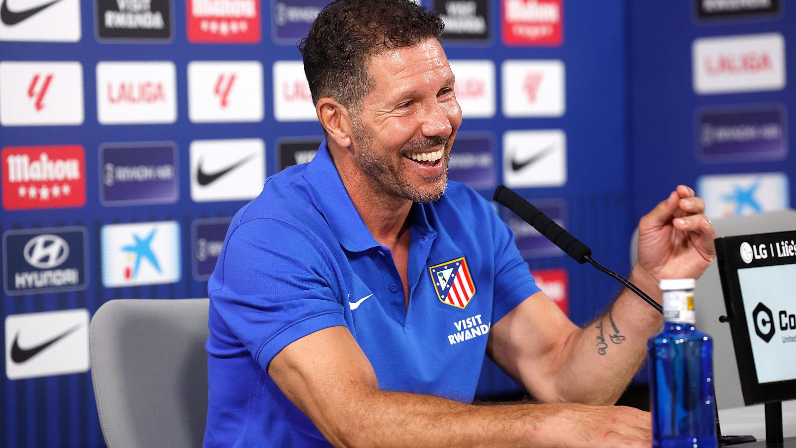 Espanyol - Atlético de Madrid: rueda de prensa de Diego Simeone - Los Deportes de La1 | Ver