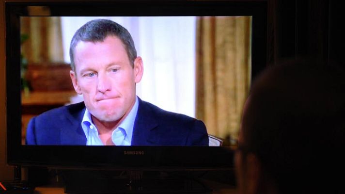 Telediario 1 - Conmoción en el deporte tras la confesión de Armstrong