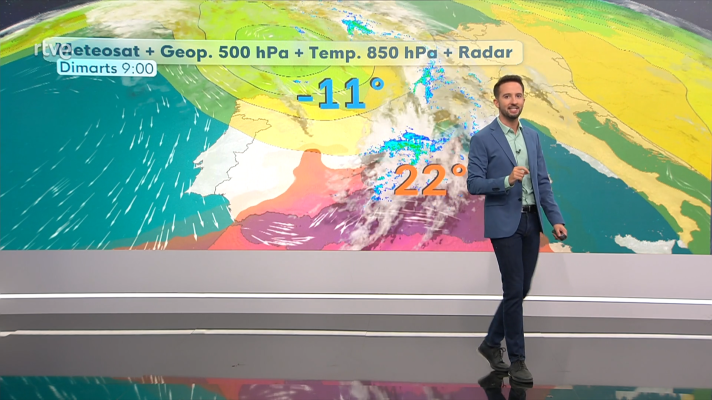 El temps - Més tempestes fortes i clatellada de la temperatura
