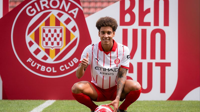 Axel Witsel, presentado por el Girona | Fichajes la Liga hoy - Los Deportes de La1 | Ver