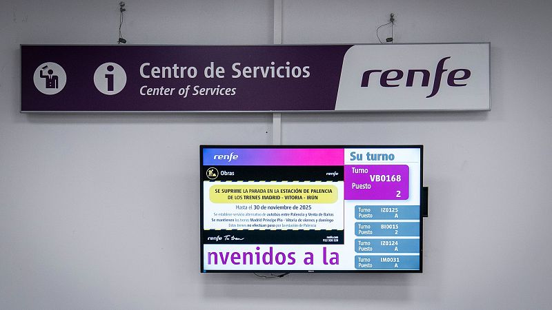 Renfe suspende por sexto día consecutivo el AVE Madrid - Galicia por los incendios de Ourense | Ver