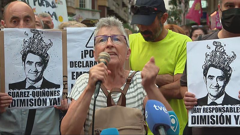 Josefina, la voz contra los incendios en León - Telediario 1 | Ver