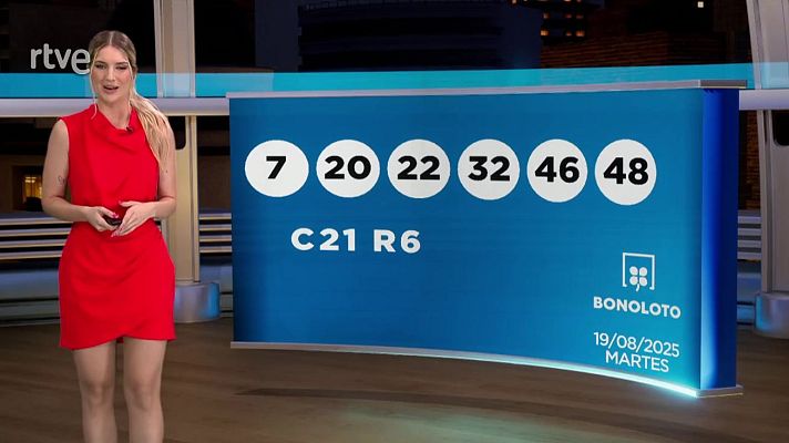 Loterías - Sorteo de la Bonoloto y Euromillones del 19/08/2025