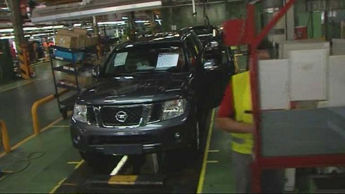 Telediario 1 - Nissan no fabricará en Barcelona