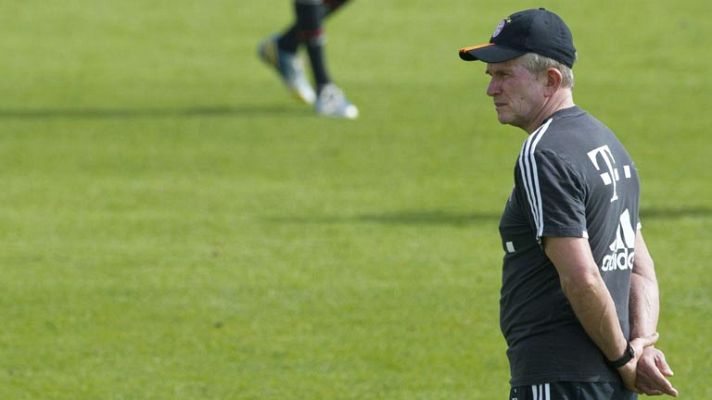 Telediario 1 - Heynckes alaba a Guardiola
