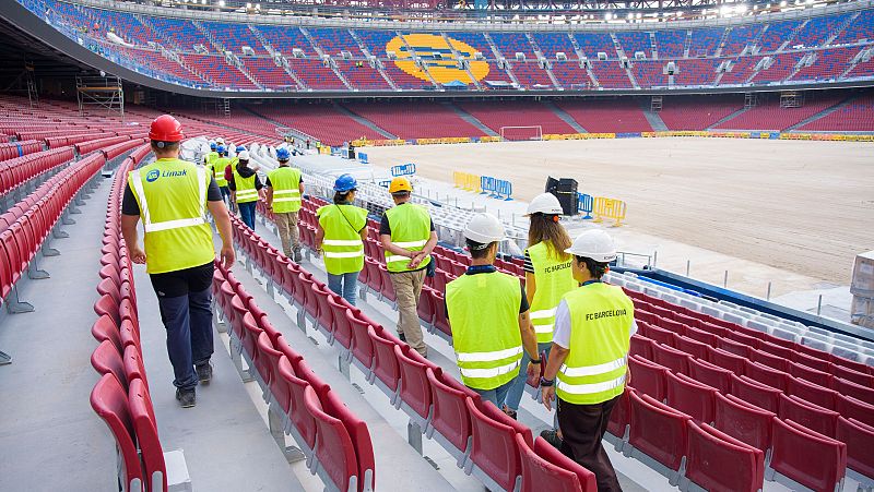 Las obras del Camp Nou podrían devolver al Barça a Montjuic