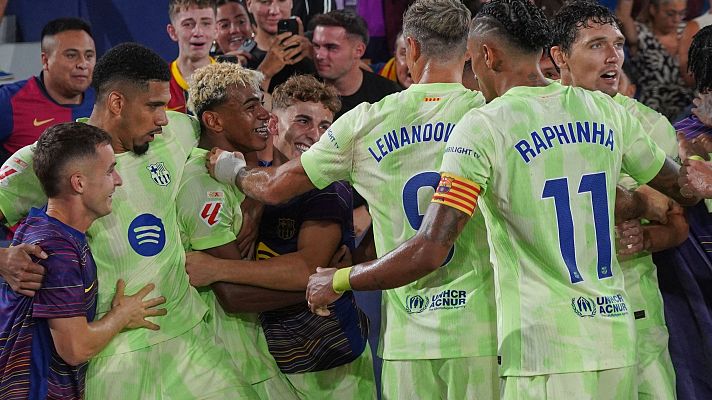 Resúmenes de LaLiga - Levante - Barcelona: resumen del partido de la 2ª jornada de Liga | Primera