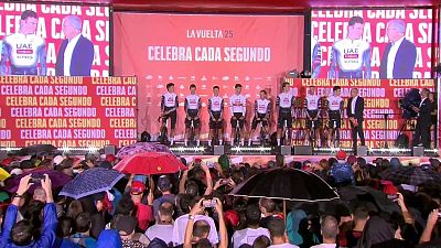 Vuelta a España. Presentación de equipos