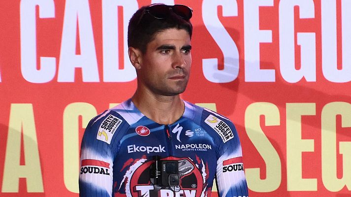 Ciclismo - Mikel Landa: "Estar en la salida de la Vuelta era un reto y estoy contento. La general es imposible"