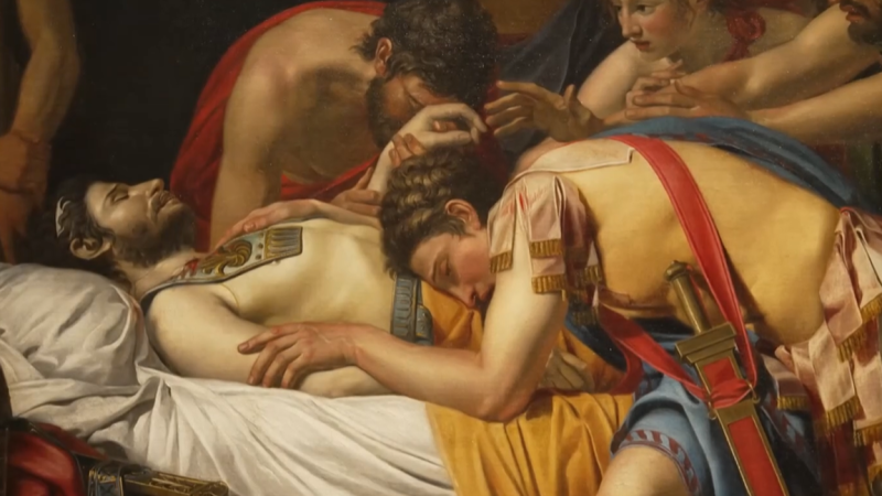 El desconocido arte que comparte sala con obras universales | Ver