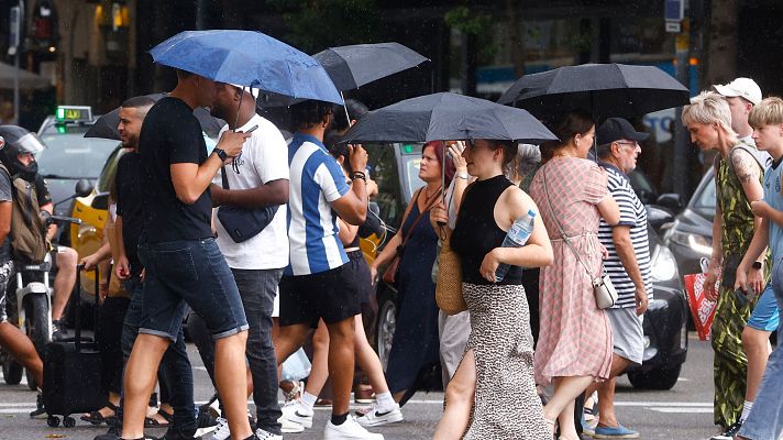 El tiempo - Lluvias en el norte y este peninsulares, que podrán ser localmente fuertes