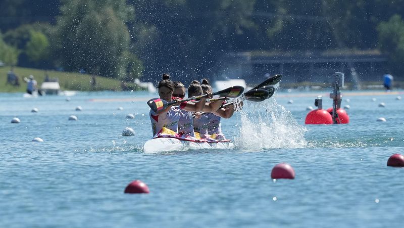 El K4 500 femenino de España se proclama campeón del mundo - Los Deportes de La1 | Ver