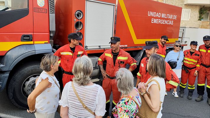 Telediario Fin de Semana - Los afectados por el incendio de Jarilla vuelven a sus casas tras varios días evacuados