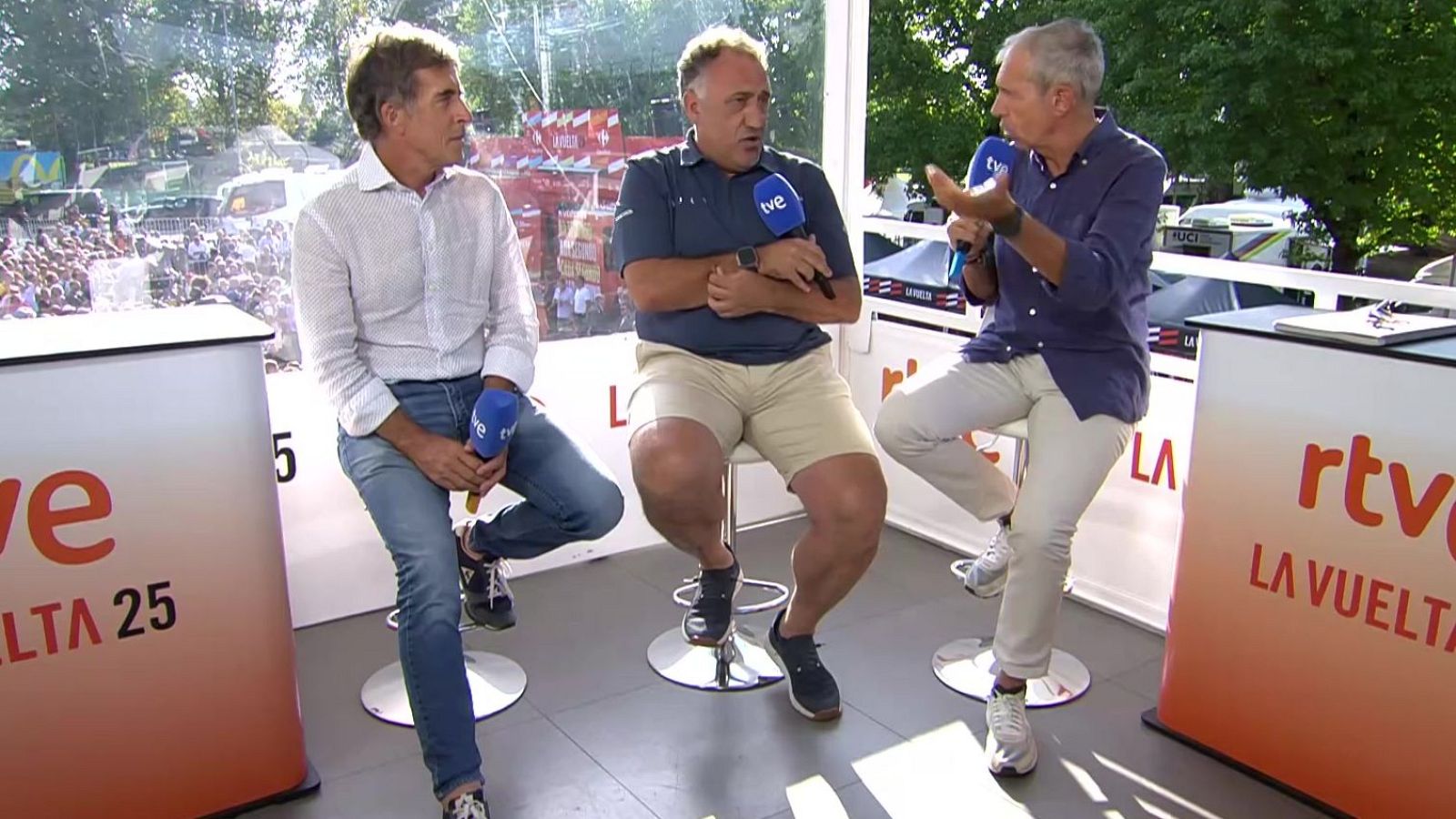 Chente García Acosta: "Es raro no venir a la Vuelta con un líder como Enric" - Vuelta ciclista a España | Ver