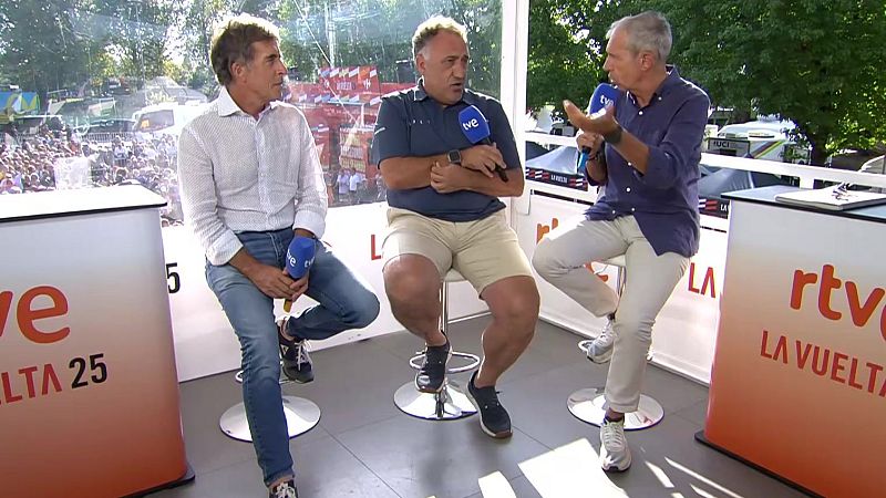 Chente García Acosta (Movistar): "Es raro no venir a la Vuelta con un líder como Enric"