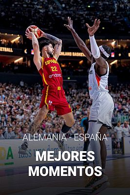 Alemania - España: mejores momentos del amistoso previo al Eurobasket masculino 2025