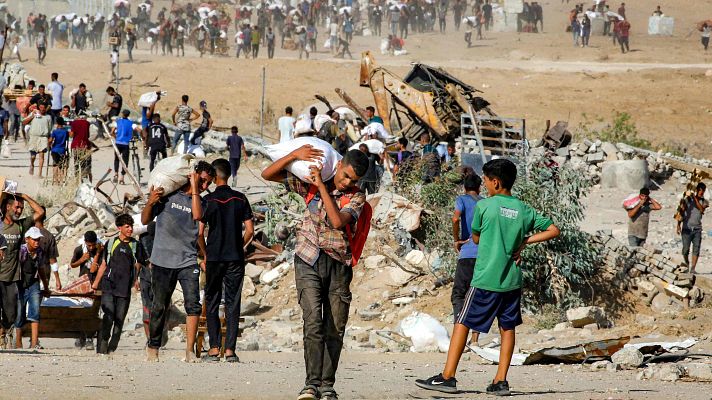 Telediario Fin de Semana - Misiles, balas y hambre son las principales armas de guerra de Israel en Gaza, según la ONU