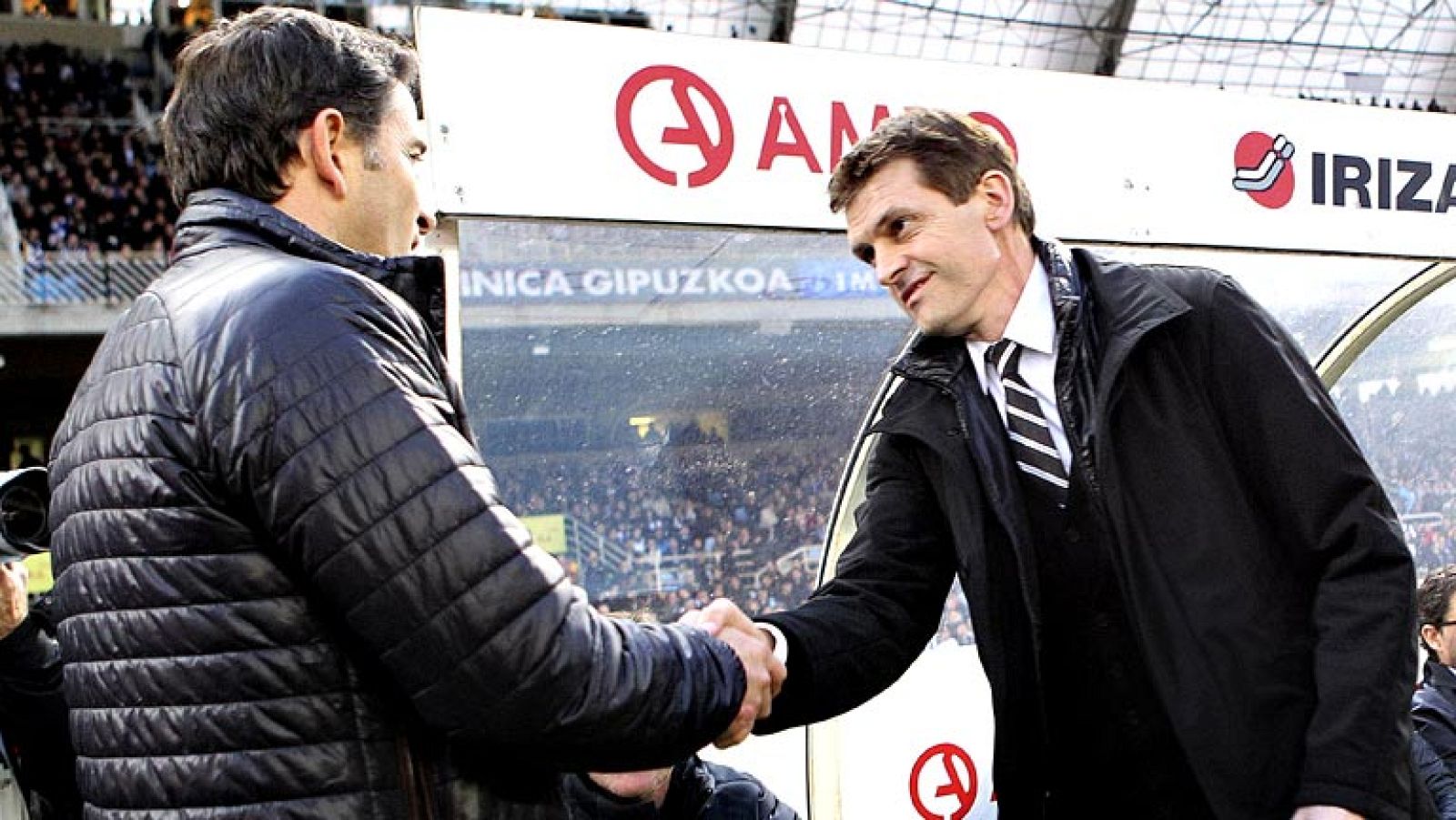 El entrenador del FC Barcelona, Tito Vilanova, ha destacado el "mérito" de la Real Sociedad en la derrota culé (3-2) este sábado en Anoeta, la primera los catalanes en Liga, por lo que ha asegurado que no tiene ningún "reproche" hacia los suyos pese