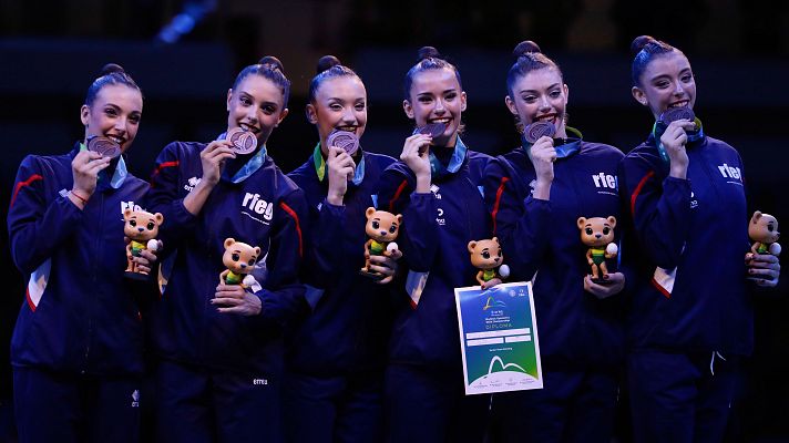  - España gana el bronce mundial en el 'all around' por equipos