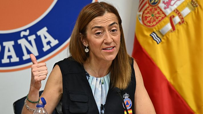Fin de semana 24h - Virginia Barcones, directora general de Protección Civil y Emergencias: "Aunque lento, pero la evolución es favorable"