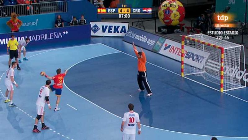 Mundial de Balonmano - Grupo D: España-Croacia