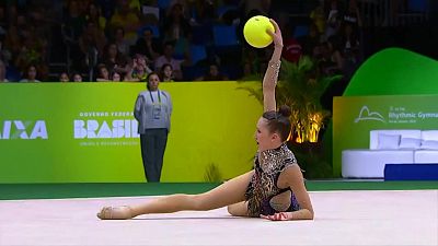 Campeonato del Mundo. Final individual aro y pelota