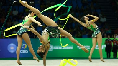 España gana el bronce en la final de cinco cintas del Mundial de gimnasia rítmica