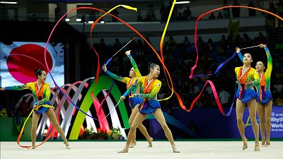 Campeonato del Mundo. Final conjuntos 5 cintas