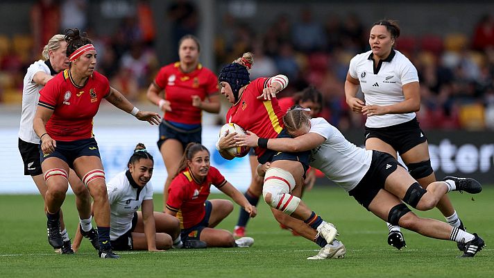 Rugby - Campeonato del Mundo Femenino: Nueva Zelanda - España