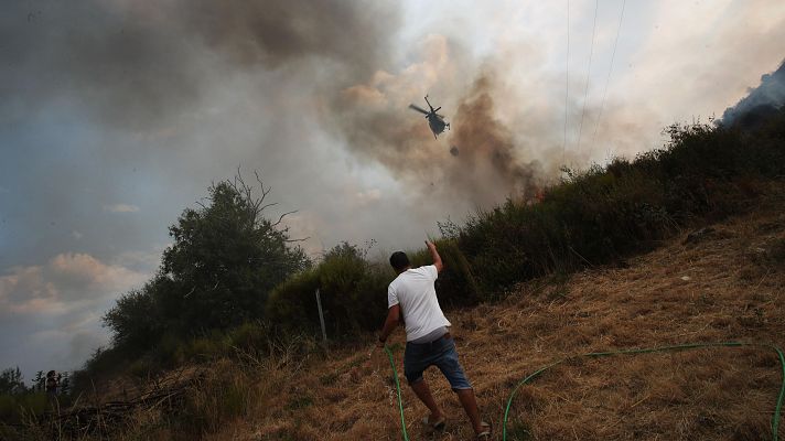 La hora de La 1 - El fuego mantiene en vilo a León
