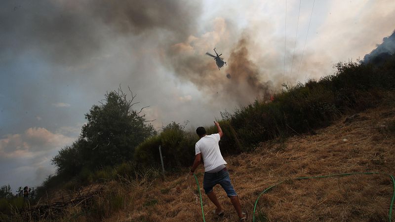 El fuego mantiene en vilo a León - La hora de La 1 | Ver