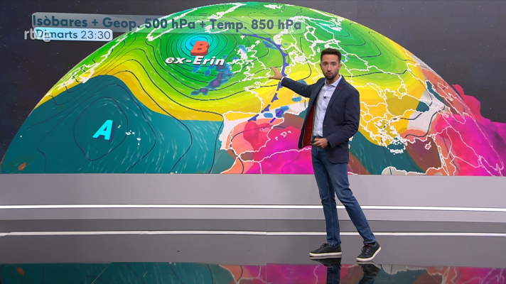 El temps - Setmana distreta: pols sahariana, ruixats, tronades i canvis tèrmics