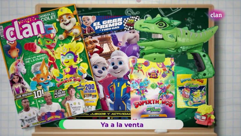 ¡Vuelve al cole con la nueva revista Clan!