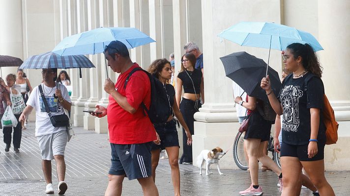 El tiempo - Inestabilidad en el norte, con chubascos y tormentas en el nordeste